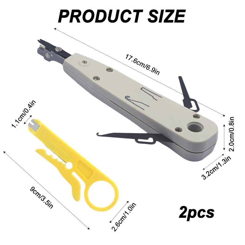 Punch Down Tool, Punchdown Tool Ethernet Krone Tool for RJ45