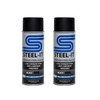 Steel-It Polyurethane Spray Paint, Industrial Coating with Stainless Steel, Weldable,