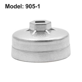 uxcell 14 Flutes 74mm Inner Dia Metal Oil Filter Wrench Cap Tool Remover for Car Truck