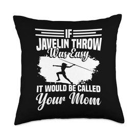 Javelin Spikes Track and Field Coach Javelin Throwing Throw Pillow