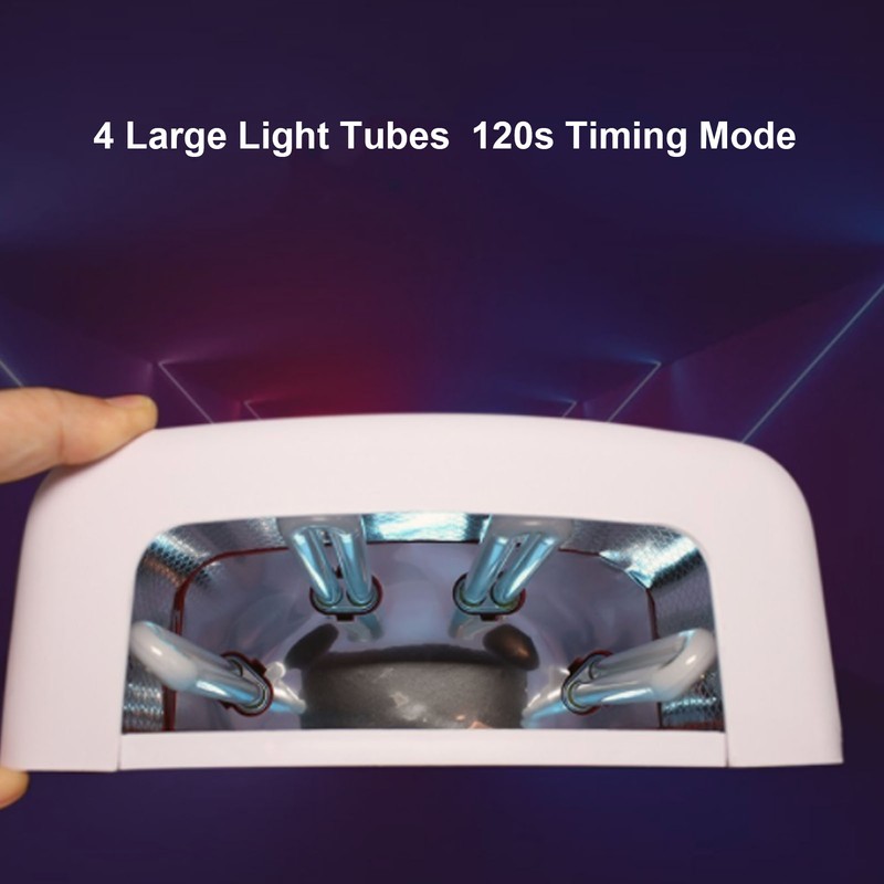 36W UV Nail Dryer for Gel Polish 4pcs 9W Electronic