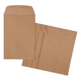 Sobre Bolsa Tamao Carta (paq. 100 Piezas) Ecolgico Color Marrn claro Liso                                                                             