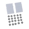 Garage Door Hinge Quiet Roller Sleeves 20Sets, 11mm ID 80mm
