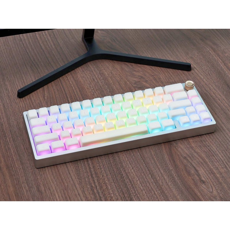 dagaladoo White Jade - PBT keycaps,SA Profile keycaps,Double Shot keycaps