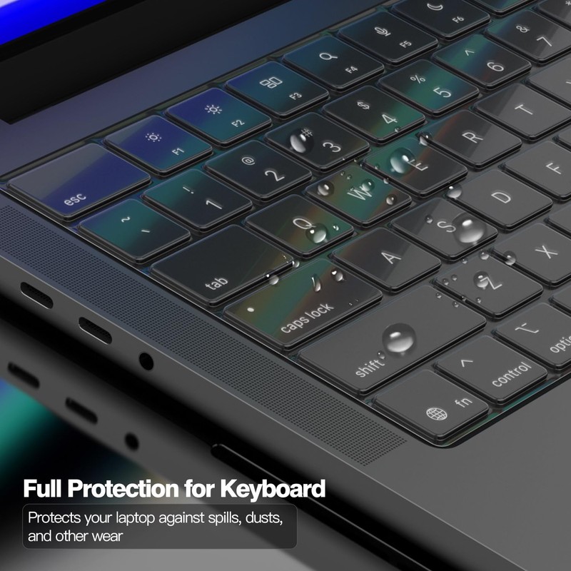 Premium Keyboard Cover Protector for 2026 2025-2021 MacBook Pro 14"/16"