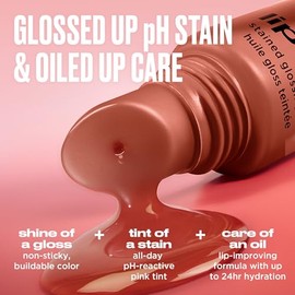 Urban Decay - Lip Toy PH Stained Glossing Oil, Gloss para Labios con Tinta que se Ajusta al pH con Ácido Hialurónico e Hidratación 24 Horas,Larga Dura