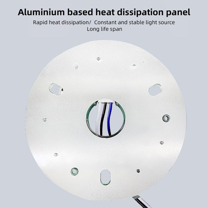Bewinner LED Ceiling Fan Light Retrofit Board – 12.5cm Round
