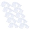 10Pcs Rainbow Shaped Transparent Storage Box Dust Proof Storage Box