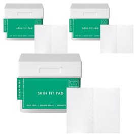 Urban Leaves Skin Fit Pad Square, 3 pieces, 60 sheets / 어반리브즈 스킨핏 패드 사각, 3개, 60매입