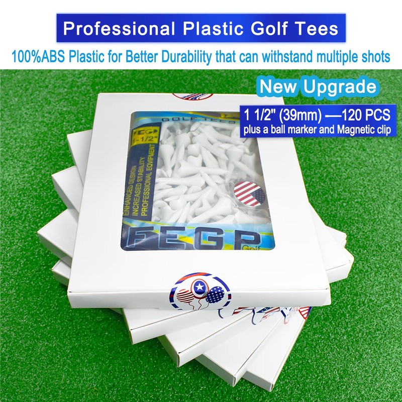 1 1/2 Inch Plastic Golf Tees,Short Golf Tees Plastic 120