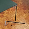 WADDELL 29" Folding Game Table Legs (Set of 4, Black)