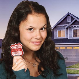 Psyfer® (Fade-Free) 6 Pack - Alarm Security Outdoor UV Waterproof Window Stickers [Made in USA]