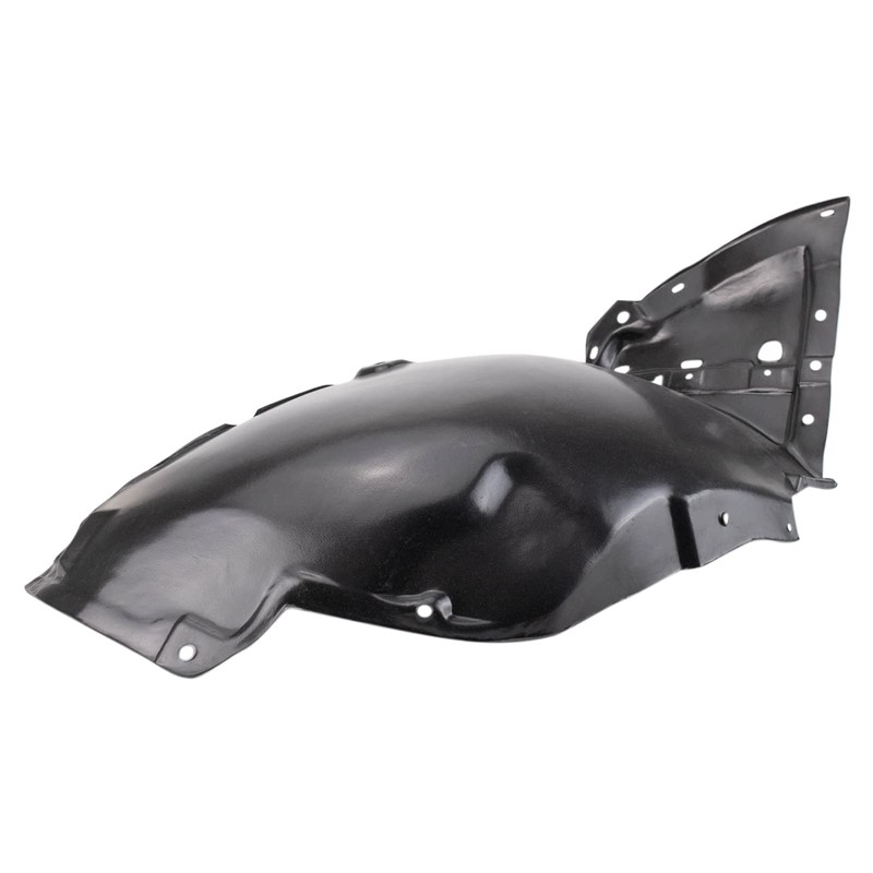 TRQ Front Left Forward Inner Fender Liner Black Drivers Side