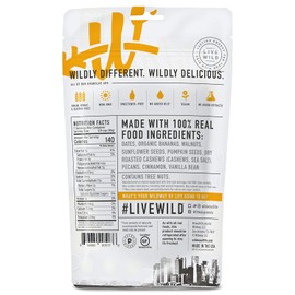 Wildway Keto, Vegan Granola | Banana Nut | Certified Gluten Free, Paleo, Grain Free, Non GMO, Dairy Free, No Artificial Sweetener | 8oz