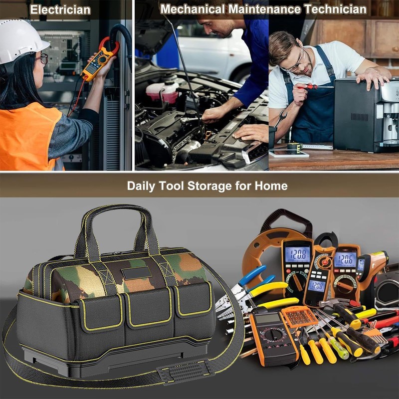 Tool Bags for Men,Toolbox Organization Pouch Tote - Expandable Box