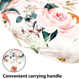 Newborn Lounger Cover Removable Cover Ultra Soft Comfortable Lounger Slipcover Removable Cover for Infant Lounger Pillow, (Lounger not Included)