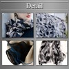 BUZZxSELECTION SK008 Women's Military Camouflage Large Scarf Stole Casual Design