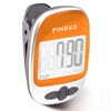 PINGKO Outdoor Multi-Function Portable Sport Pedometer Step/Distance/Calories/Counter Orange
