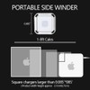 Collapsible Charger Organizer and Travel Accessory Compatible with Mac Book