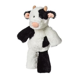 Mary Meyer Stuffed Animal Marshmallow Zoo Plush Soft Toy, 9-Inches, Junior Clyde Cow