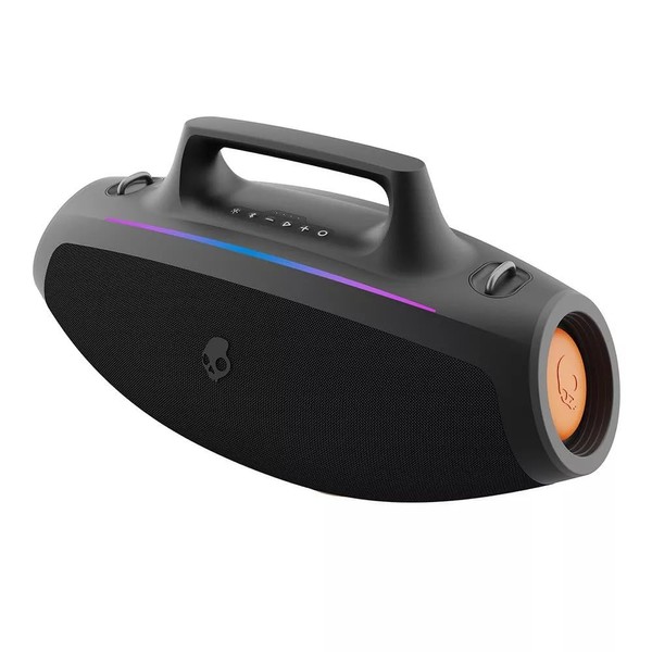Skullcandy Barrel Bluetooth Boombox Speaker – Water-Resistant Wireless Portable, with
