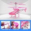 QUANA Rc Helicopter, Pink Remote Control Helicopter for Kids Girls