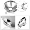 Roto Funnel Wide Mouth Funnel Large Diameter Canning Funnel Stainless