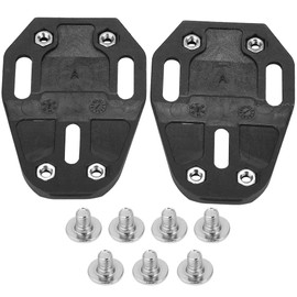 VIFER Bike-Cleat Covers for Speedplay, Nylon Quick Release Cycling Shoes Cleat Cover Adapter, A(5 degree), Black, Pair