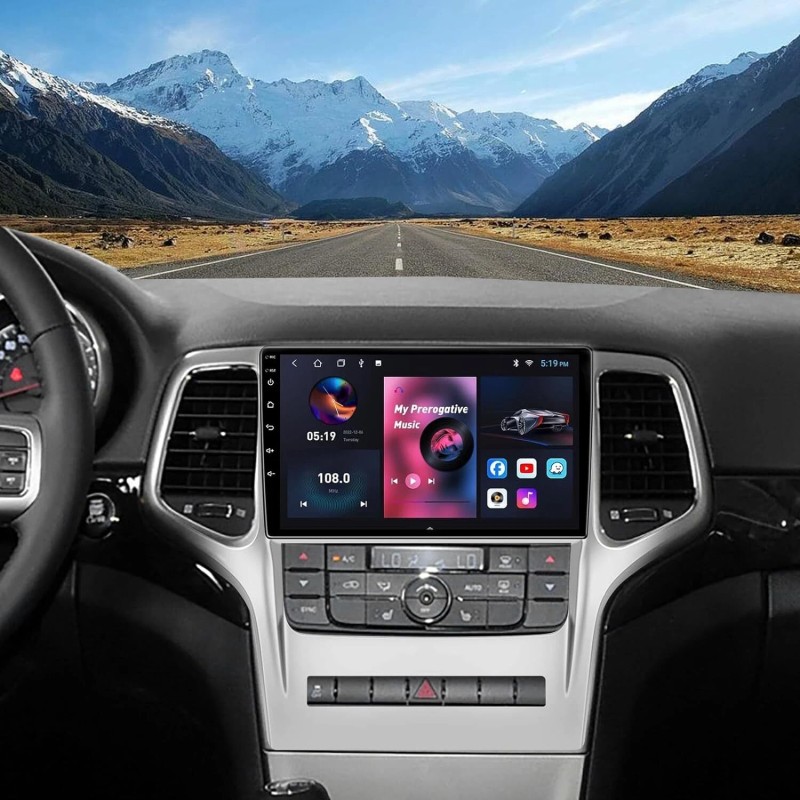 fortdows-123 10.1'' Car Stereo Radio GPS Android 13 Carplay for