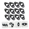 LABRIMP 20PCS Iron Audio Speaker Hanger Plate Thickened Connector for