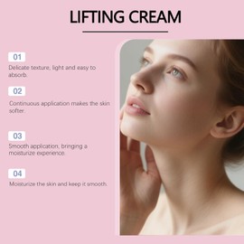 Crema Reafirmante Con PéPtidos Pinklabs, Crema Reafirmante Para El Cuello Pinklabs Con Rodillo, Cre/ma Reafirm/ante Para El Cuello, Cre/ma Hidratante Reafir/mante Rostro Y Cu/ello Para Piel FláCida (1 PC)