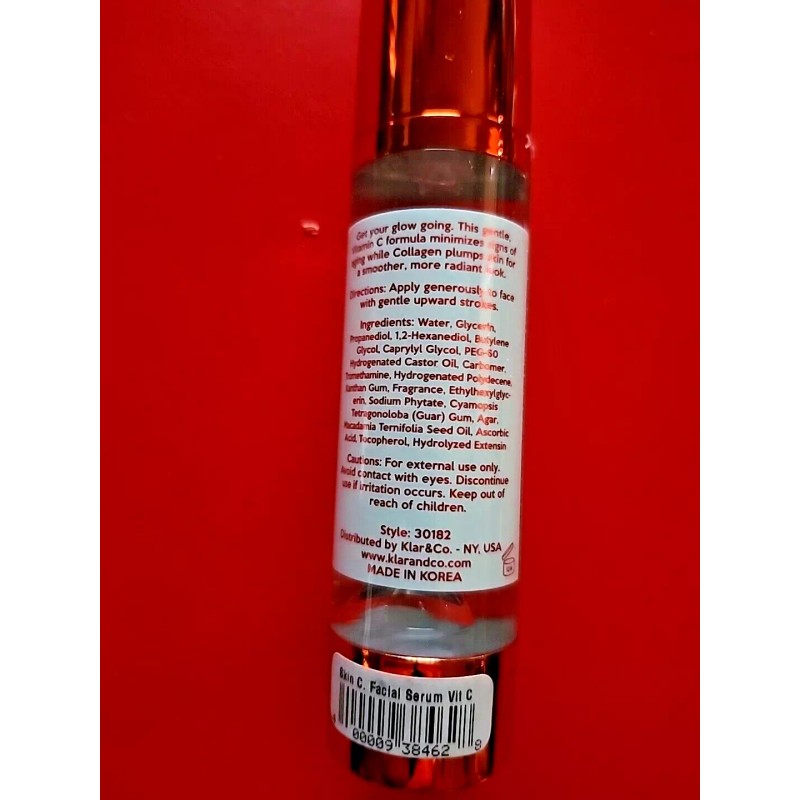 SKIN CEREMONY VITAMIN C COLLAGEN FACIAL SERUM