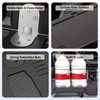 Foldable Car Table,Steering Wheel Desk for Laptop/Meal Tray Travel, 2-in-1
