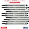 NATARAJ Mist Fine Tip Soft Smooth Ballpoint Pens (10 x