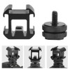 Diyeeni Hot Shoe Mount Adapter Triple Hot Shoe Base Mount