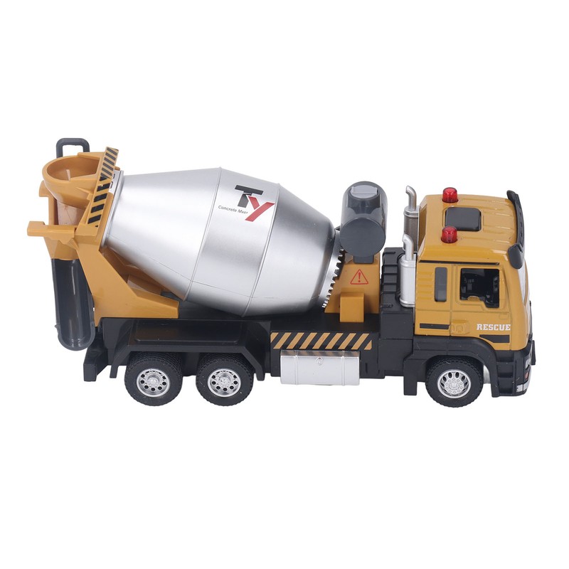 1:32 Scale Mixer Truck Toy 360 Degree Rotating Alloy Construction