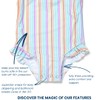 Coast & Crest One Piece Swimsuit Color Burst Stripe 6-12M