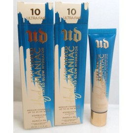 URBAN DECAY STAY NAKED HYDROMANIAC TINTED  HYDRATOR 10 ULTRA FAIR 1.1 OZ *2PCS*
