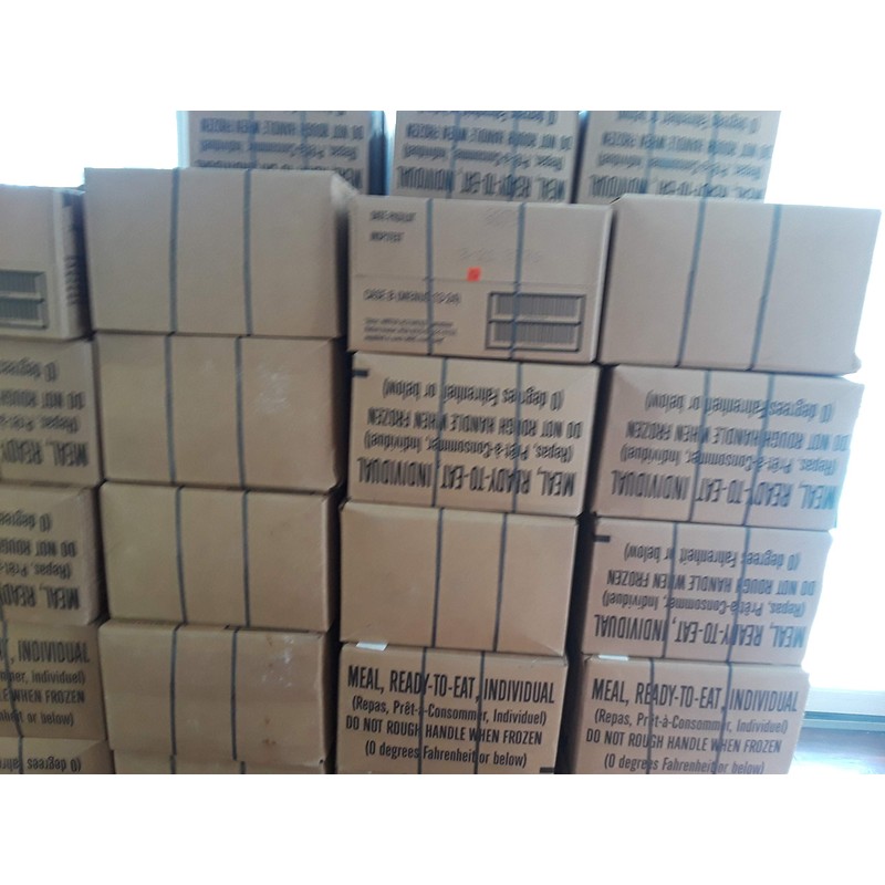 Military MREs Box A and Box B NSP/Test Date 03/2021