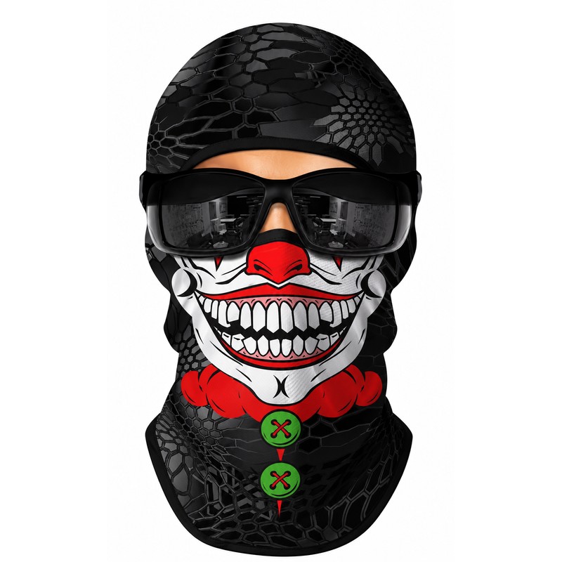 Breathable Full Face Balaclava Mask for Motorcycle Riding – Lightweight