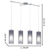 EGLO Lighting 90306A Four Light Pendant