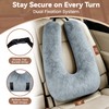 ErgoTheories Kids Car Seat Travel Pillow, Neck Pillows for Sleeping,
