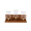 Better Homes and Gardens 3 Beaker Propagation Station, Beige Wood