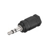 sourcing map 3.5mm Male to 2.5mm Female Connector Adapter Coupler