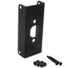 Door Reinforcer, 4-1/2 Inches, Fits 1-3/4" Thick Doors, Matte Black