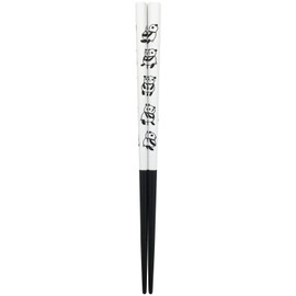 Aoba Children's Chopsticks Dishwasher-Safe, Natural Wood, Painted Components, Panda, 7.1 inches (18 cm)