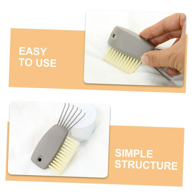 SAFIGLE Hairbrush Cleaning Tool Comb Cleaning Brush for Home Salon