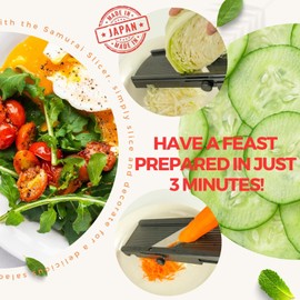 SAKURA JAPAN PRODUCTS Samurai Mandolin Slicer (Wide)