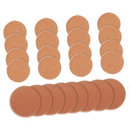 BIUDECO 2sets Billiard Pool Tip Replacement Leather Billiard Tips Pool Necessities 30pcs*2