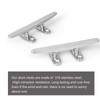 GANGUOLA Boat Cleat, Small Dock Cleat 4 inch Open Base,
